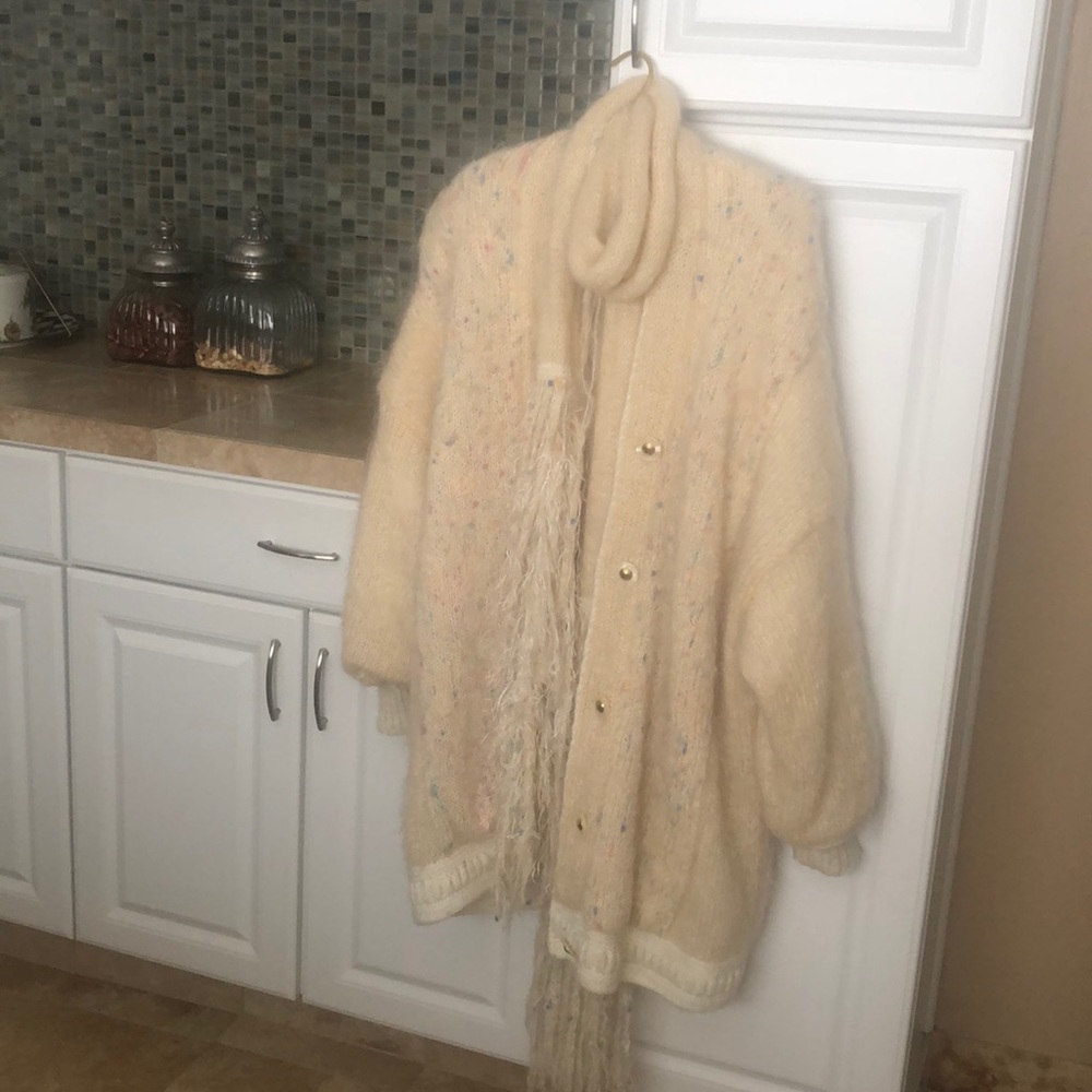 Handmade Knitted Fully lined Sweater Set